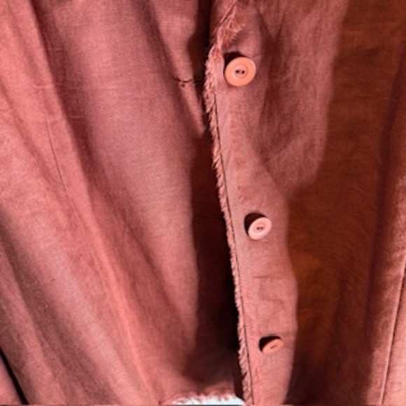 Linen distressed jacket - Picture 3 of 4